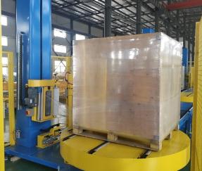 Convoyeur à chaîne d’emballage de plateau tournant