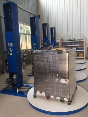 máquina de envoltura de palets semiautomática