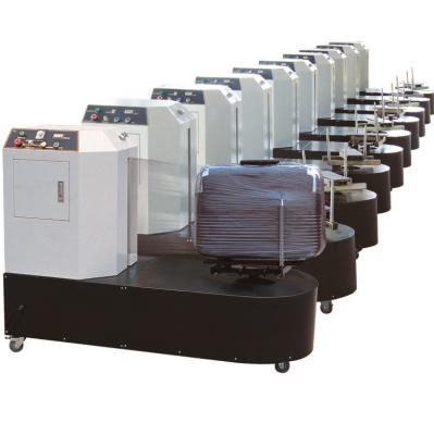 emballage de bagages à l'aéroport