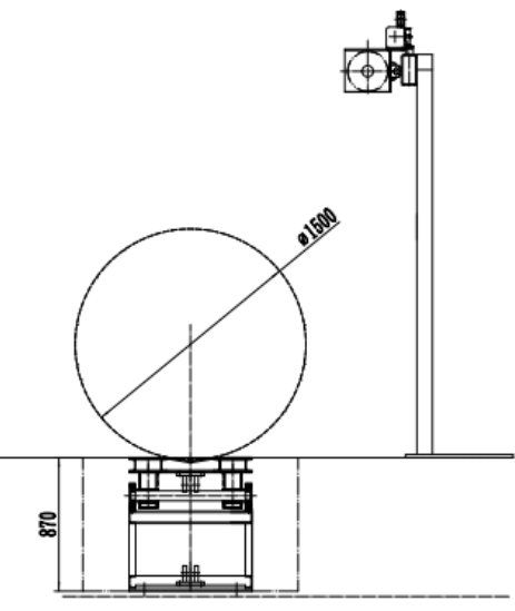 Reel wrapping machine Reel wrapping machine