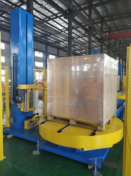 Поворотный стол Обернутка Цепной конвейер