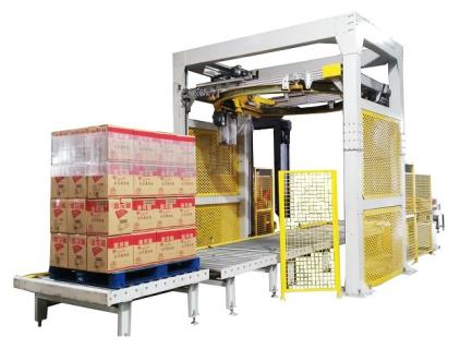 Main performance  of Rotary Ring Pallet Wrapper