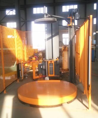 clôture d’emballage de plateau tournant